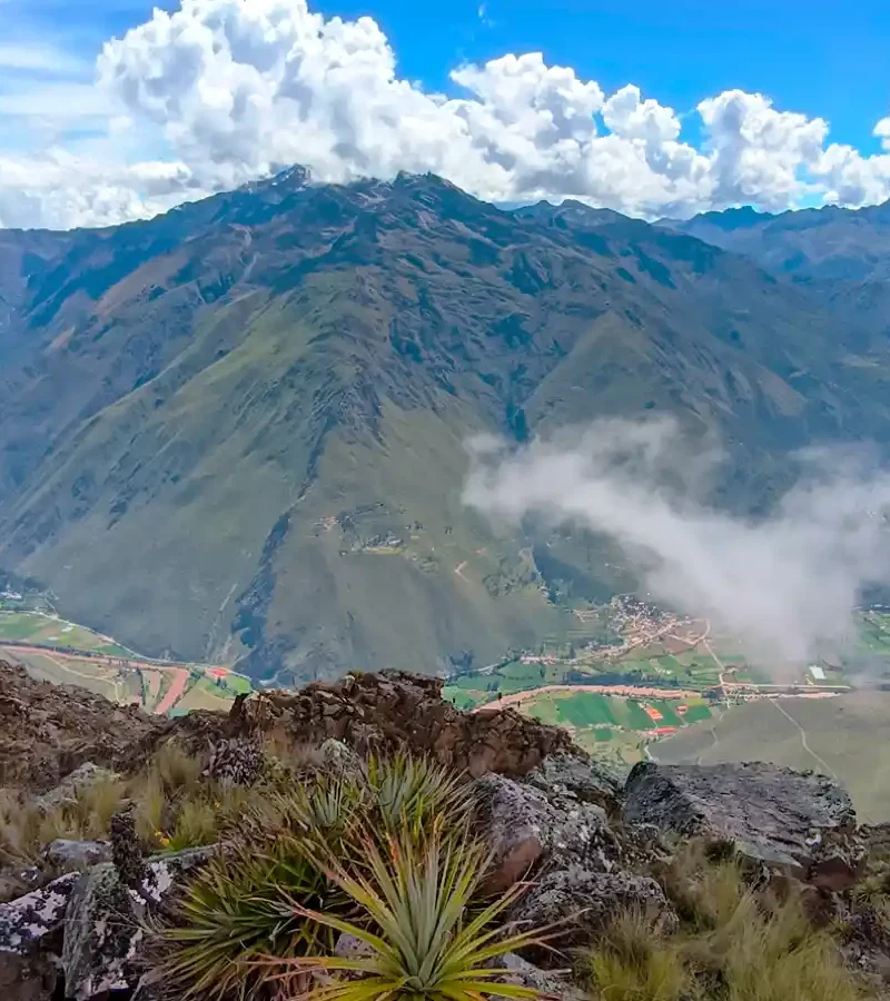Moonstone Quarry Inca Trail 5 Days mountain landscape along the Andean route