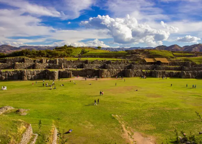 Sacsayhuamán archaeological complex in Cusco