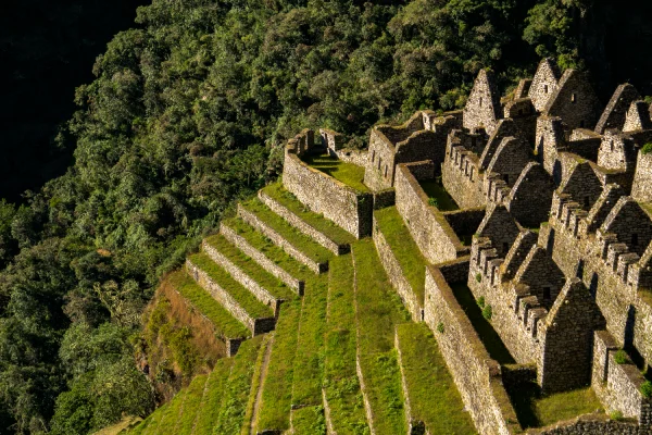 Wiñay Wayna Inca Ruins Wiñay Wayna ruins surrounded by lush cloud forest