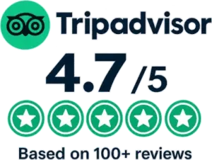 Tripadvisor Customer Rating Tripadvisor customer rating based on more than 300 reviews